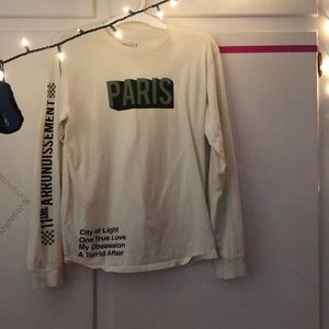 Paris long sleeve top